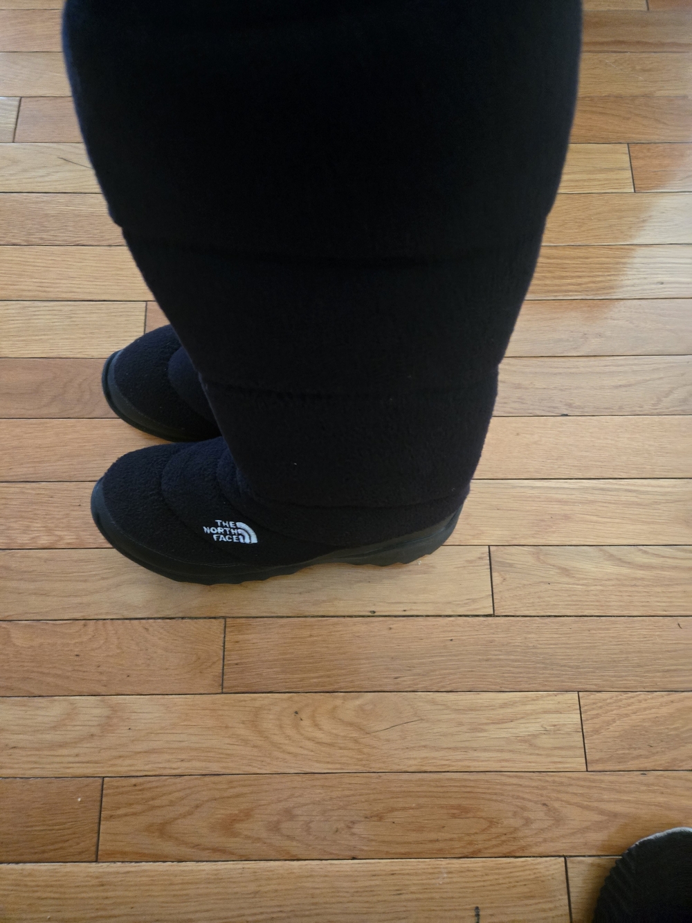 The North Face Black Insulated Winter Boots